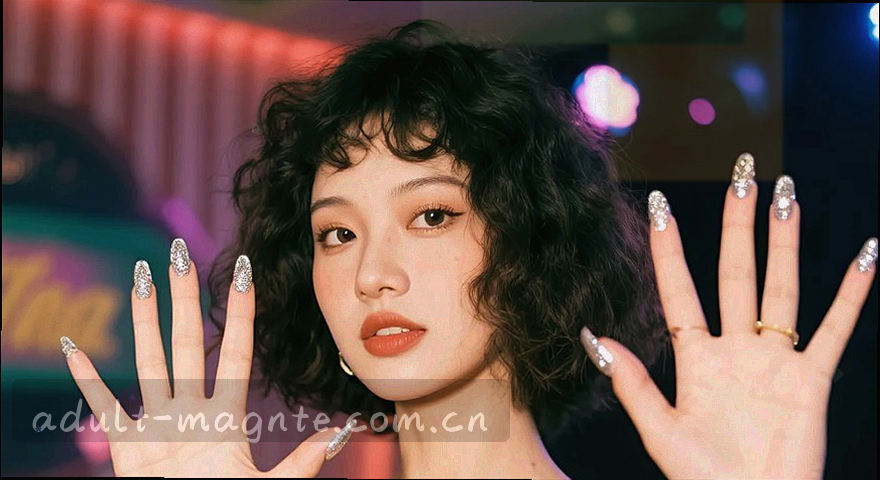 深色界面上显示magnte关键词过滤和标签组合的抽象检索示意图